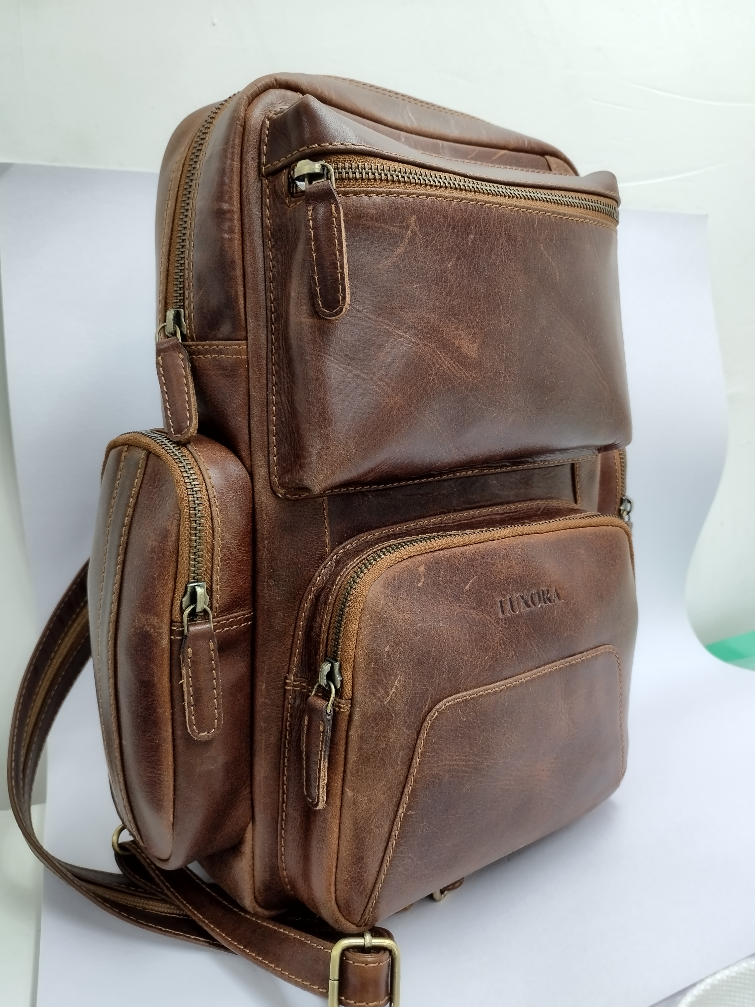 Leather Backpack