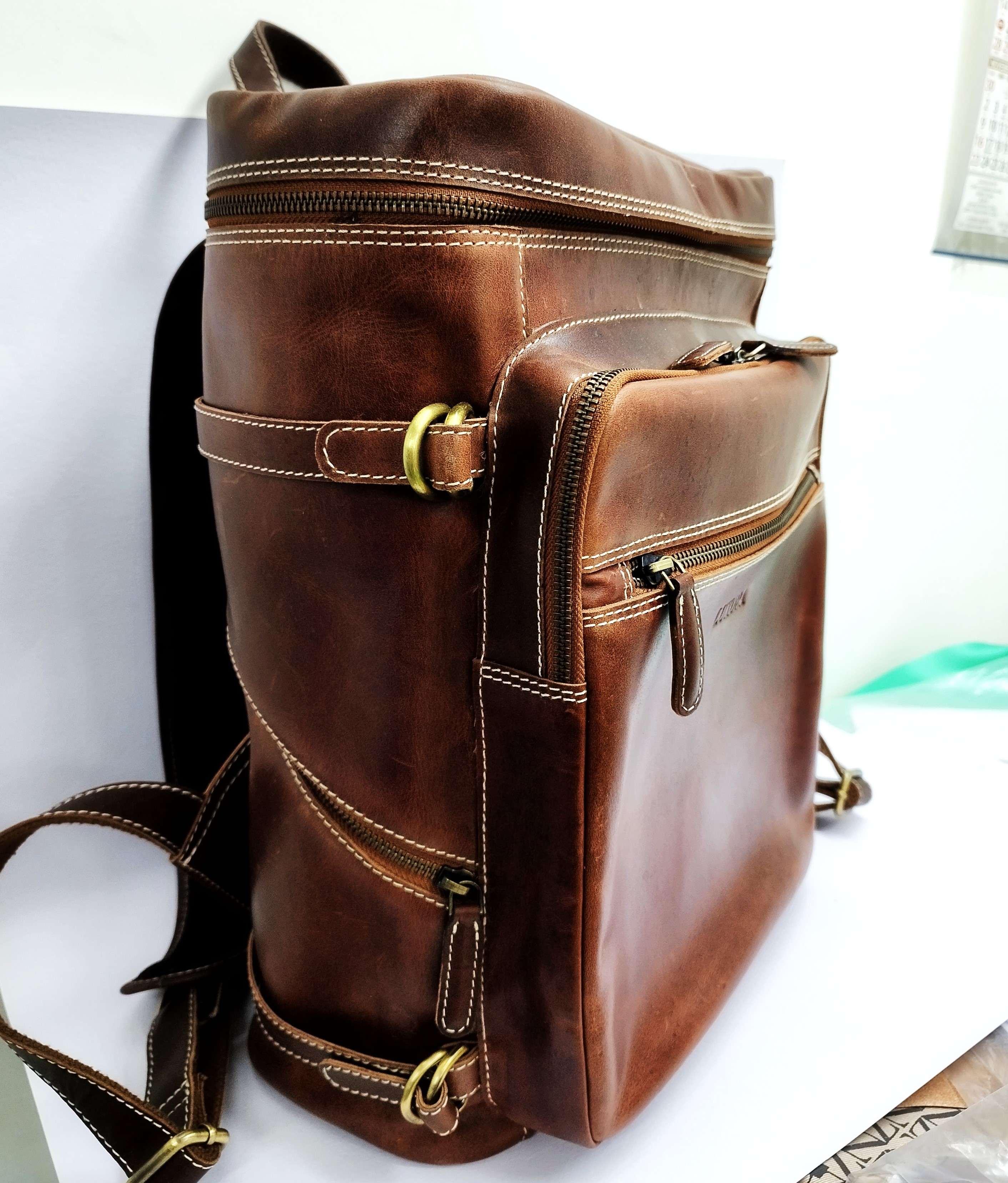 Leather Backpack