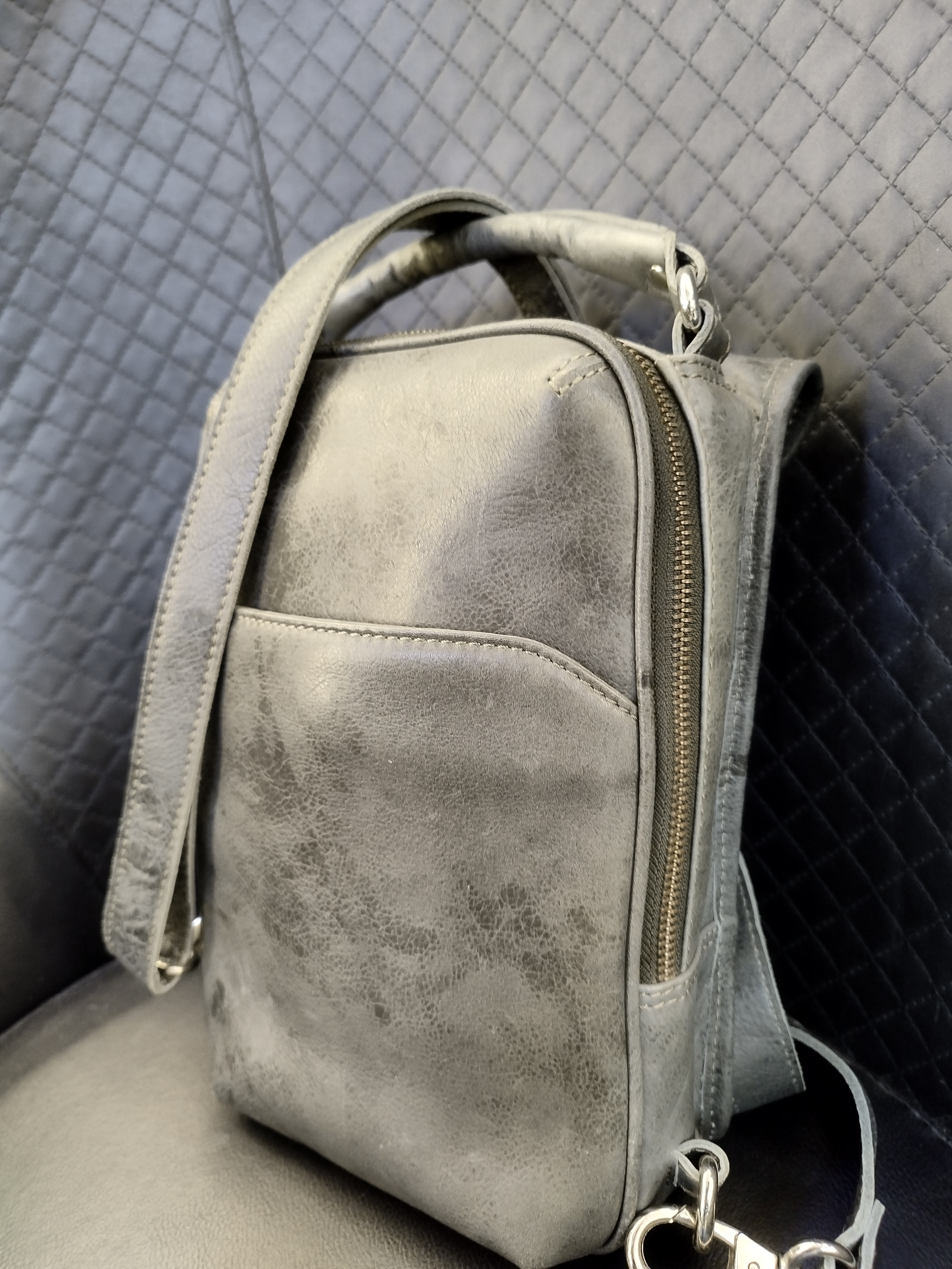 Leather Backpack